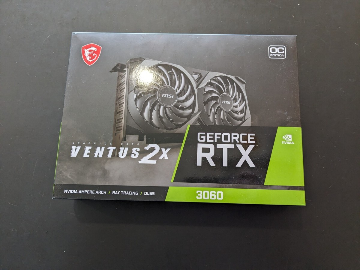 MSI NVIDIA GeForce RTX 3060 Ventus 2X Box Only | 12 GB GDDR6