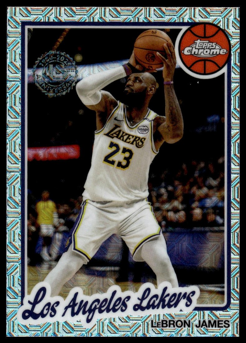 2025-26 Topps #TC-LJ LeBron James 1980-81 Topps Chrome Basketball