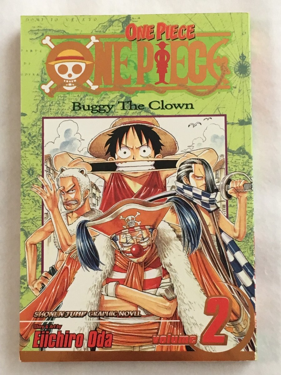 One Piece Vol. 2 Gold Foil Cover Edition Manga English Comic