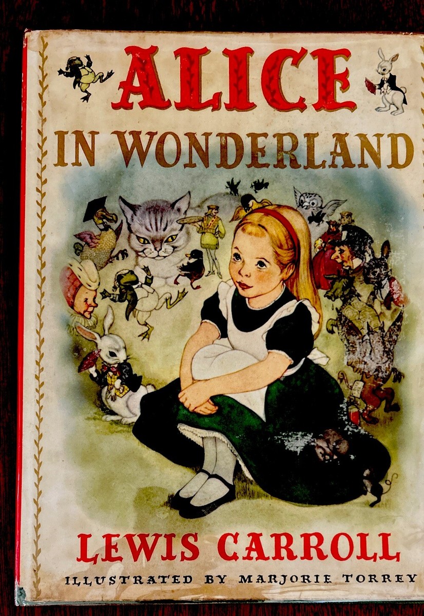 Alice in Wonderland Random House 1955 Hardcover In Original dust