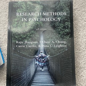 Research Methods in Psychology 4th Edition | eBay