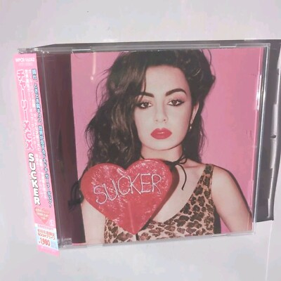 Charli XCX Sucker Japan First Limited Ed 2 Japanese songs Bonus