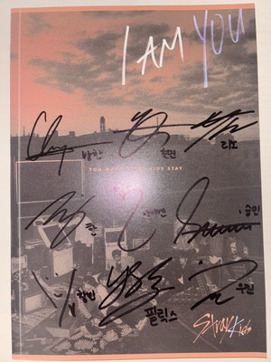 Stray Kids [I AM YOU] Autographed Signed Promo Album STRAYKIDS SKZ