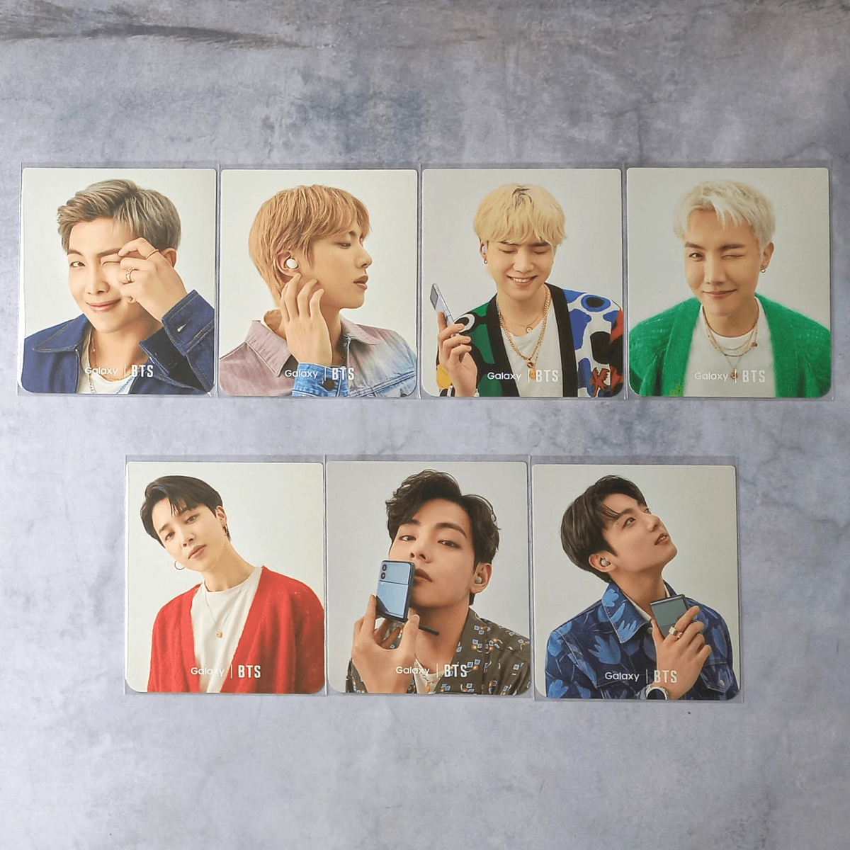 BTS Official Samsung Galaxy Z Flip 3 BTS Edition Photo Card