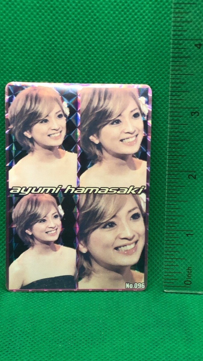 Ayumi Hamasaki Sticker 3inch Japan woman Singer vintage 20years