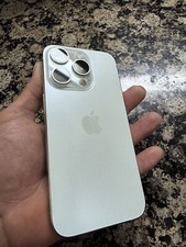 Apple iPhone 15 Pro - 128 GB - White Titanium (Unlocked) for sale