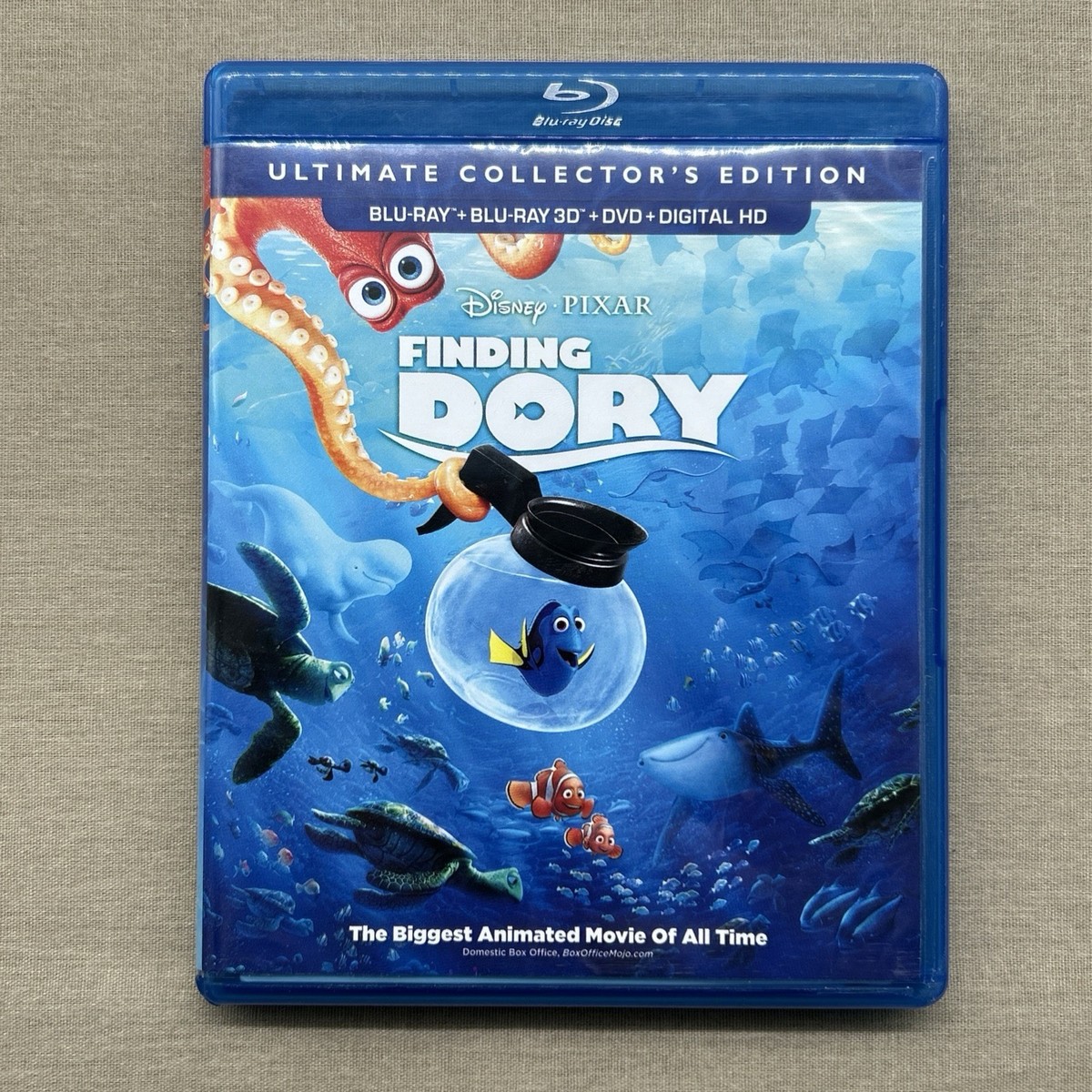 Finding Dory (3D, Blu-ray, DVD + Digital Collector) Disney Pixar