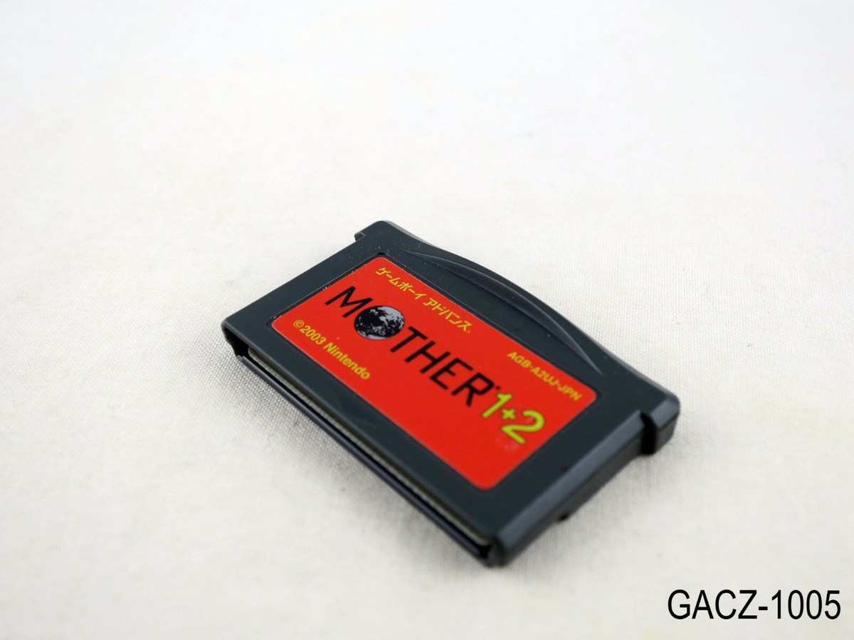 Mother 1+2 Game Boy Advance Japan Import GBA Earthbound Zero Cart