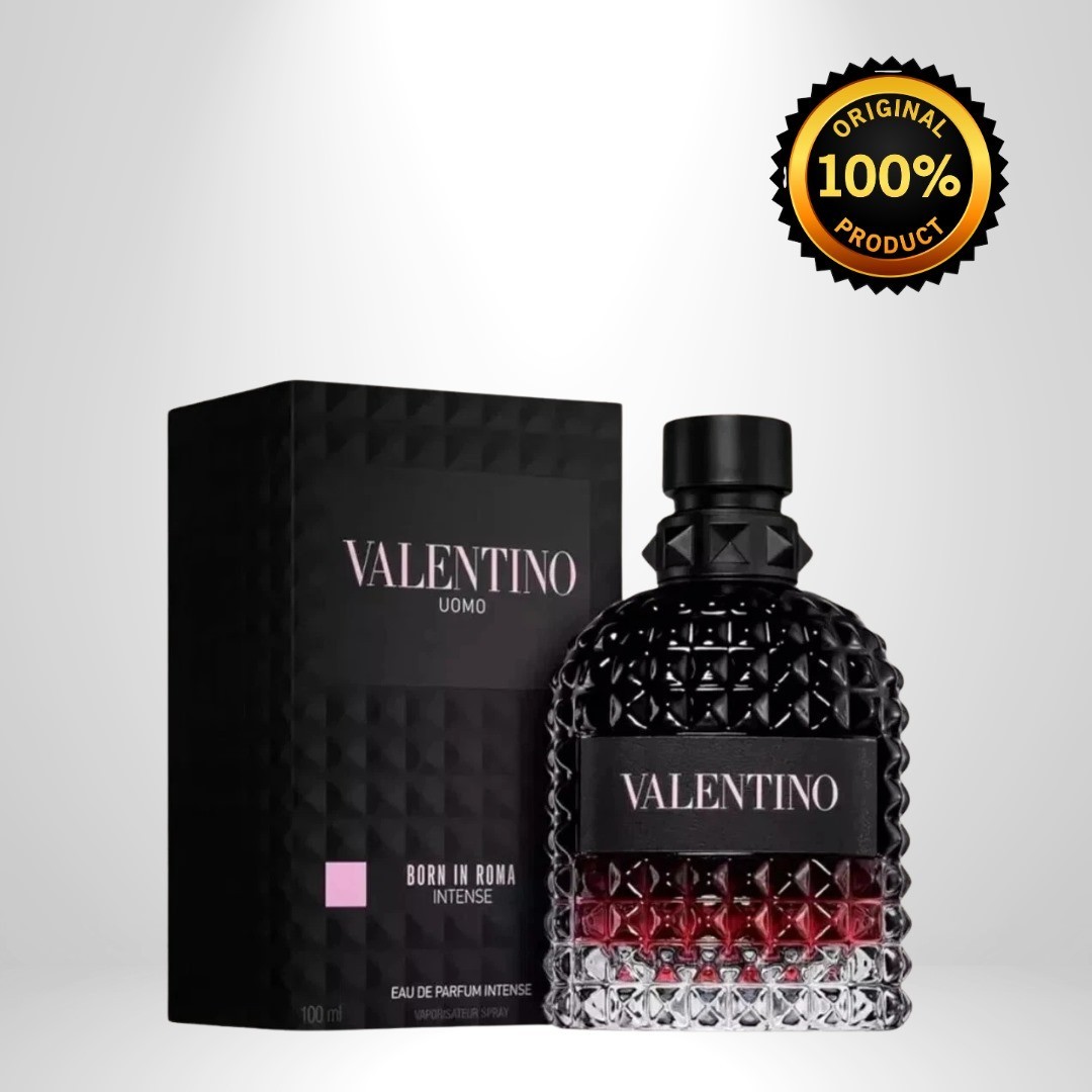 VALENTINO UOMO BORN IN ROMA INTENSE EAU DE PARFUM SPRAY 3.4 Oz