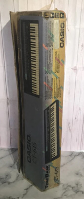 vintage CASIO CT-615 ELECTRONIC Keyboard 210 SOUND tone bank with