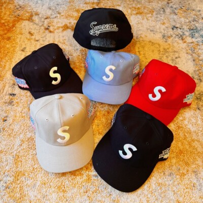 SUPREME SS25 WORLD FAMOUS S LOGO 6-PANEL SNAP BACK | eBay