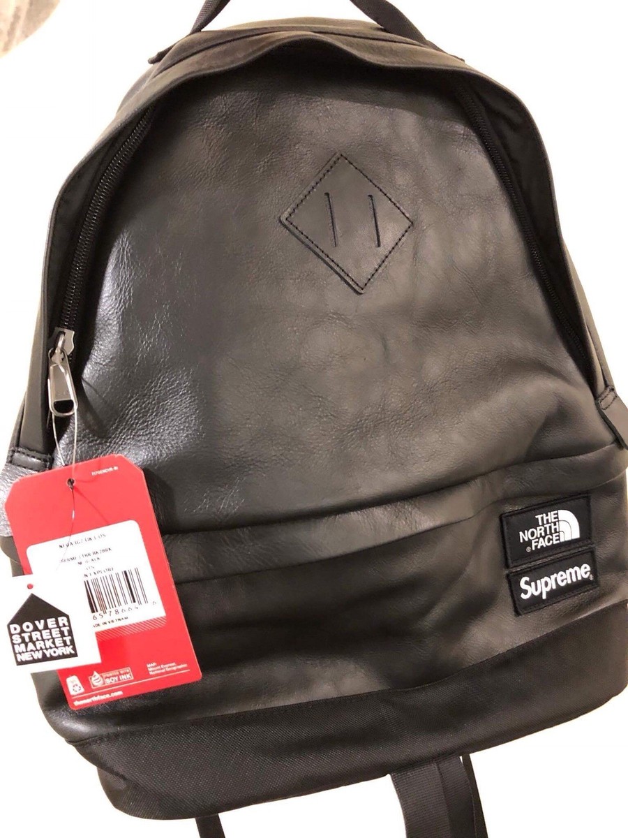 Supreme X The North Face Leather Day Backpack | eBay