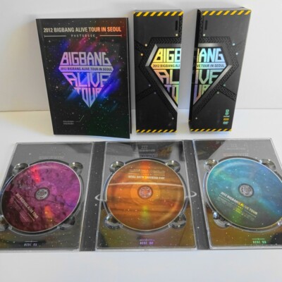 2012 BIGBANG ALIVE TOUR IN SEOUL 3DVD Limited Edition | eBay