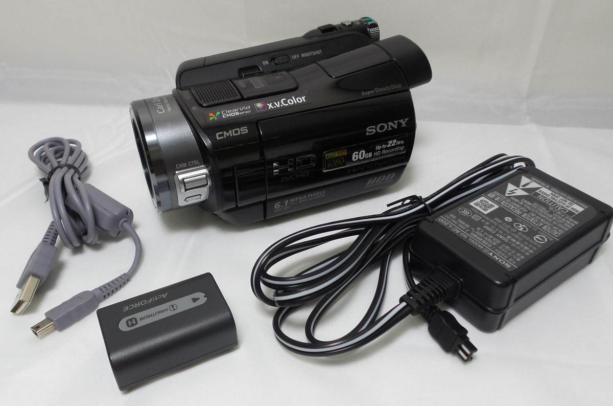 Sony PAL HD 6.1MP 60GB Camcorder 10x Zoom (HDR-SR7E) | eBay