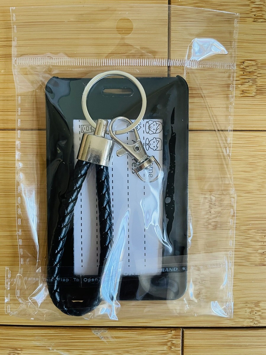 Stussy New York Los Angles Tokyo Black Tag Card Holder Man Gift