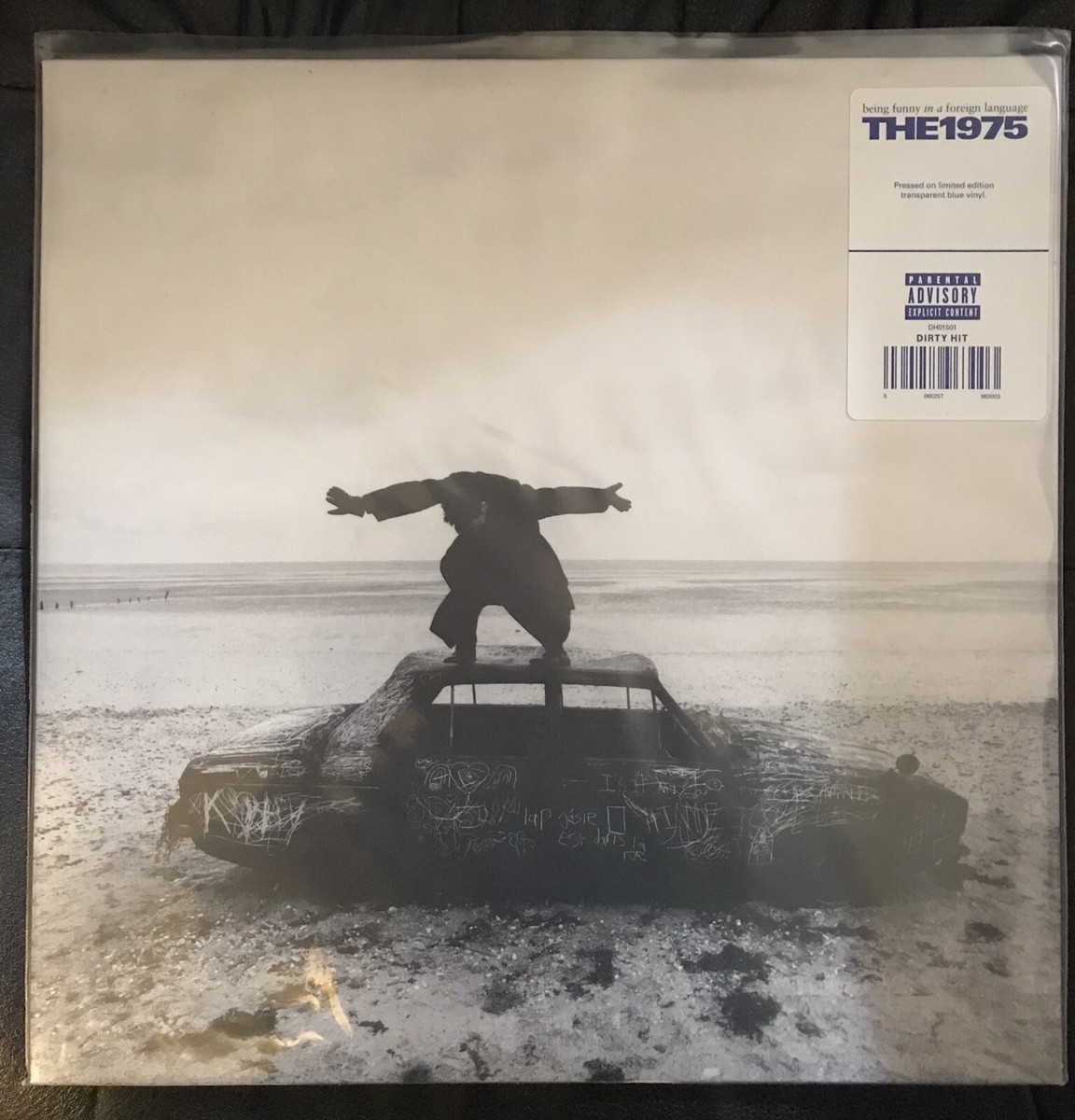 THE 1975 BEING FUNNY IN A FOREIGN LANGUAGE VINYL NEW! LIMITED BLUE