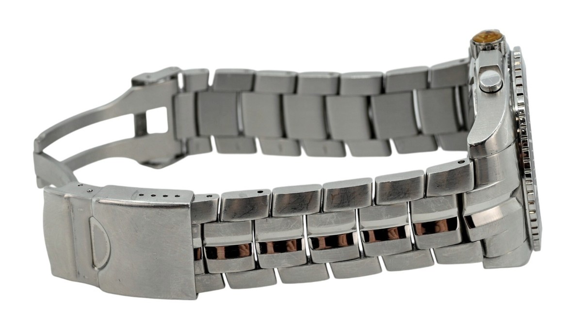 Men's 44mm Zodiac Speed Dragon Alarm Swiss Quartz Chrono Watch