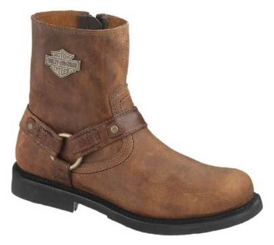 Harley-Davidson Men's Brown Scout 7-Inch Motorcycle Boots Inside