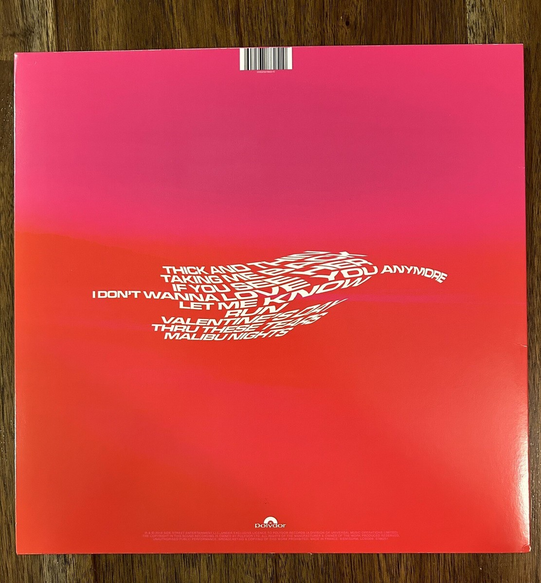 Paul Klein 'LANY' Pop Band Signed Vinyl Album 'Malibu Nights' Jake