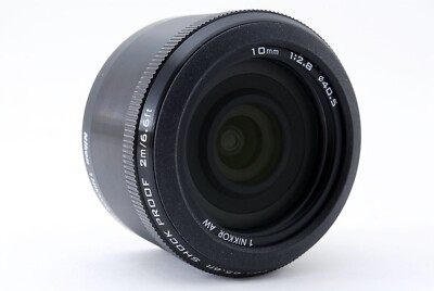 Nikon 1 NIKKOR AW 10mm 10 F2.8 Shock Water Proof Lens F. Digital