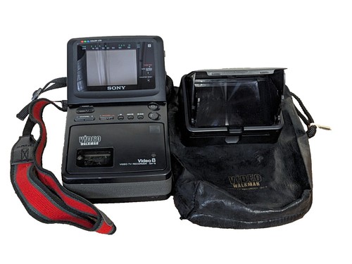 Sony 8mm video TV Recorder Walkman GV 500 | eBay