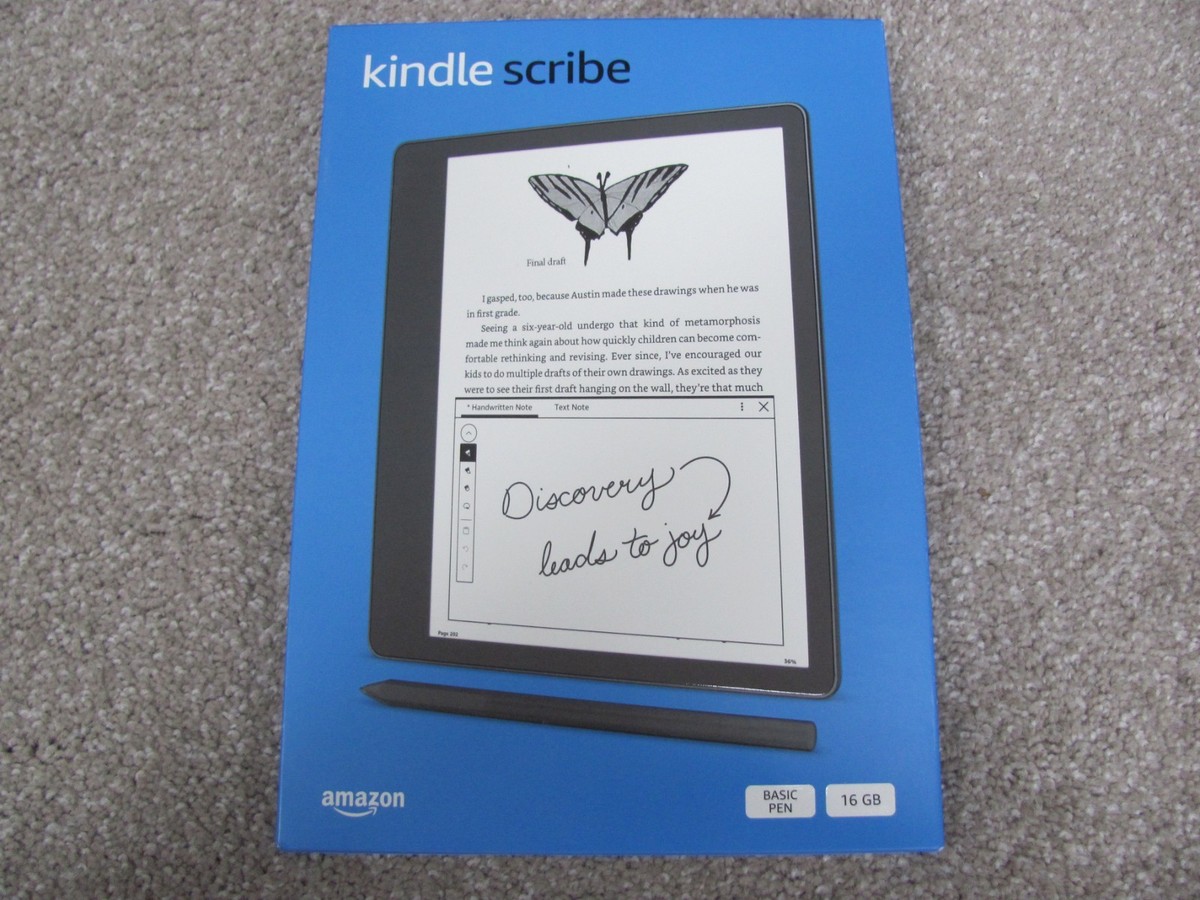 Amazon Kindle Scribe 16GB Wi-Fi 10.2'' e-Reader - Gray (B09BS26B8B