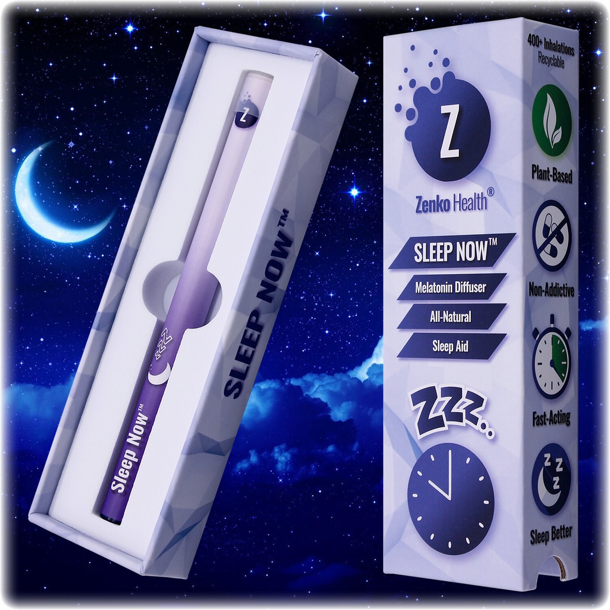 Sleep Now™ Melatonin Diffuser - All-Natural - Fast-Acting Sleep