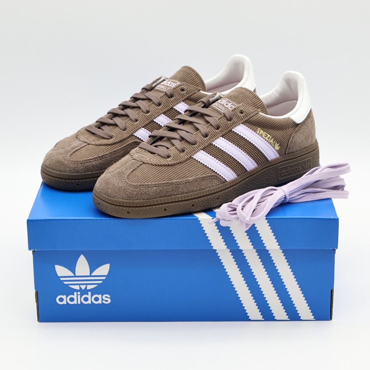 IH4892 adidas Originals Handball Spezial Earth Strata Silver Dawn