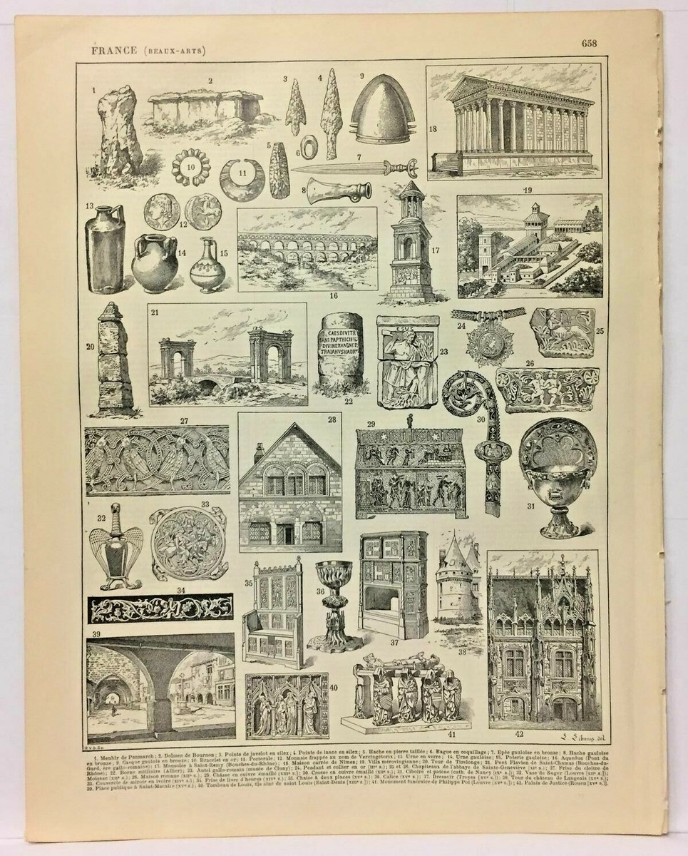 Press Engraving - France Fine Arts | eBay