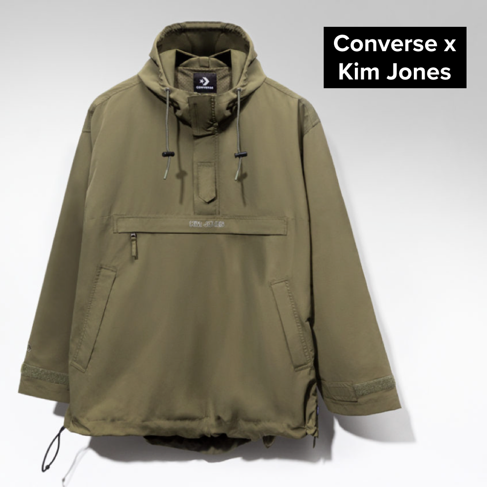Converse x Kim Jones Parka Retro Half Zip Pullover Anorak Jacket