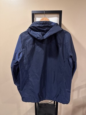 Prada Nylon Triangle Logo Reversible Navy / Green Zip Jacket | eBay