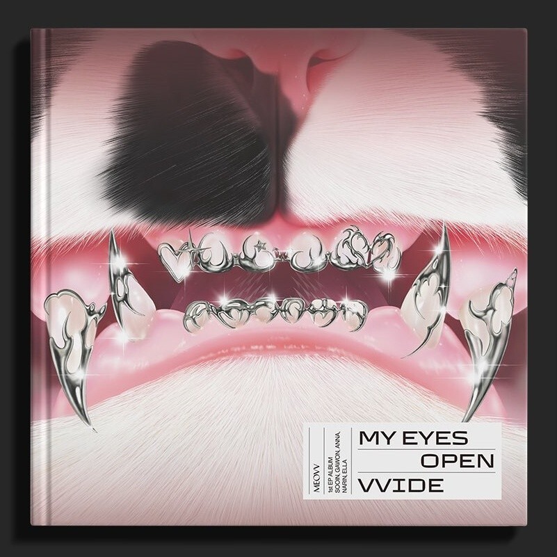 MEOVV 1st EP Album MY EYES OPEN VVIDE GRILL Ver. CD+Book+P.Card+F