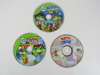 Leap Frog Lot of 3 Learning DVDs | eBay