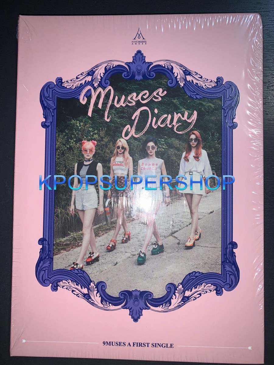 9Muses A Mini Album Muses Diary CD Photobook Photocard New Sealed