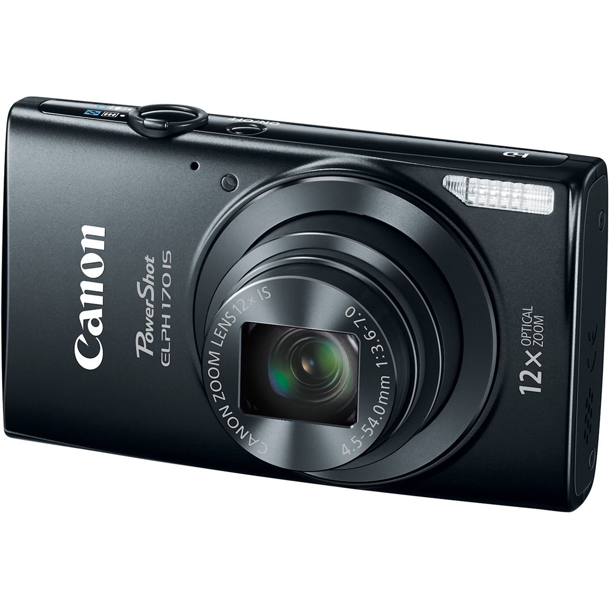 Canon PowerShot ELPH 170 IS or IXUS 170 or IXY 170 Digital Camera