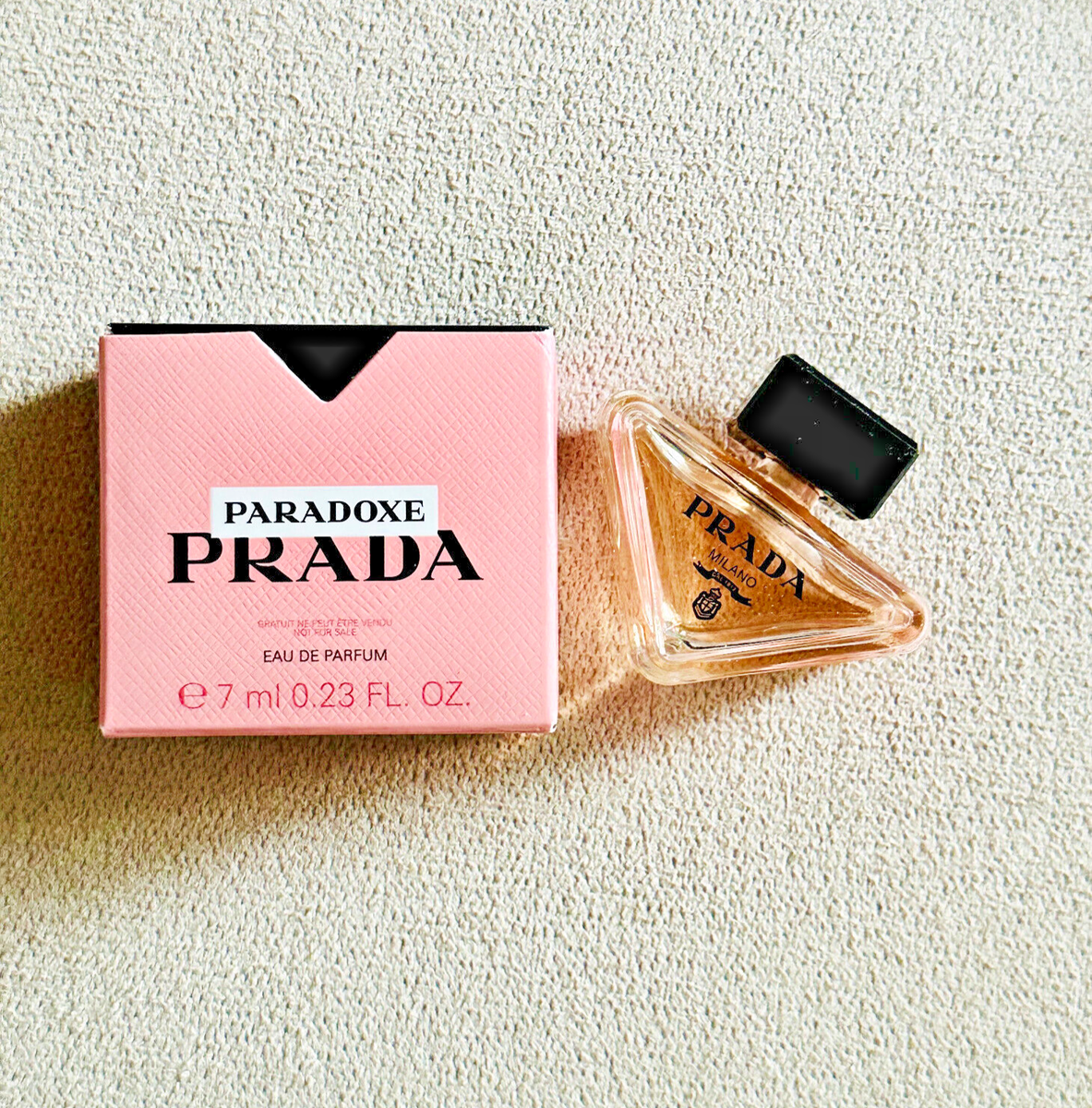 PRADA PARADOXE_MINI EAU de PARFUM_ELEGANT_COLLECTORS ITEM_NEW in
