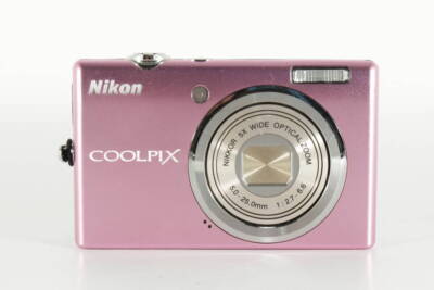 Nikon COOLPIX S570 Compact Digital Camera Pink English languege w