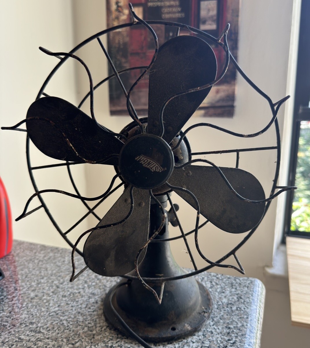 Rare Antique Westinghouse Electric Fan Works Well | eBay