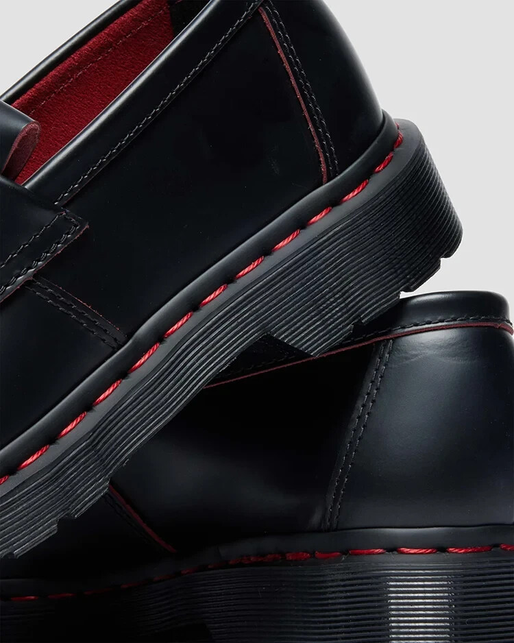 Dr. Martens Japan Exclusive ADRIAN Red Stitch Tassel Loafers