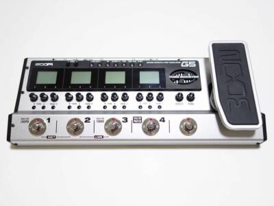 Zoom G5 Multi Effects Electric Guitar Pedal Effector Silver Used