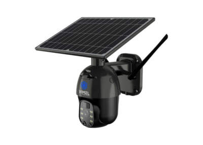 WIFI Solar Camera 128GB Wireless Security Outdoor Battery PTZ CCTV