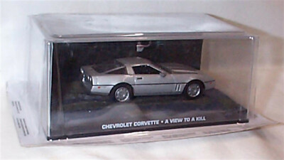 James bond 007 Chevrolet Corvette A View to a Kill New in Sealed