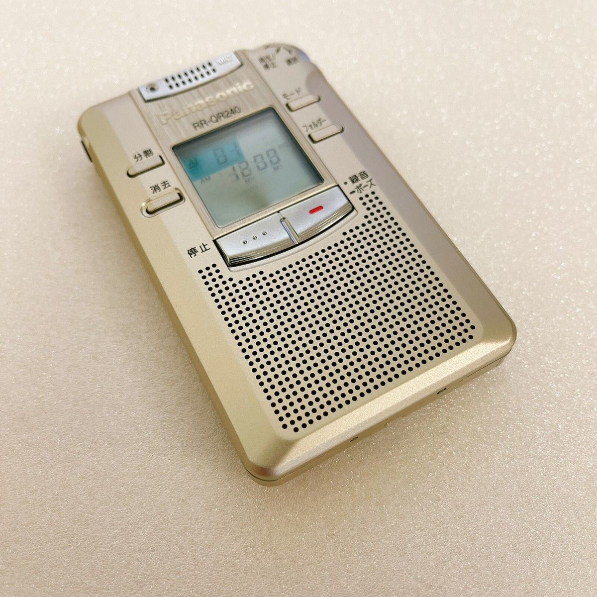 Panasonic RR-QR240 Digital Voice Recorder EVP Paranormal Ghost