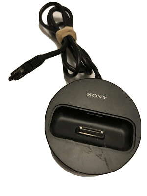Sony Digital Media Port Adapter TDM-iP20 Genuine iPod Dock Cradle