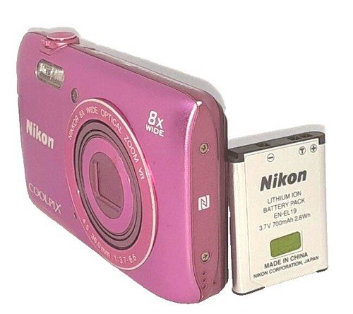 Nikon COOLPIX S5100 Purple 12.2MP Digital Camera used | eBay