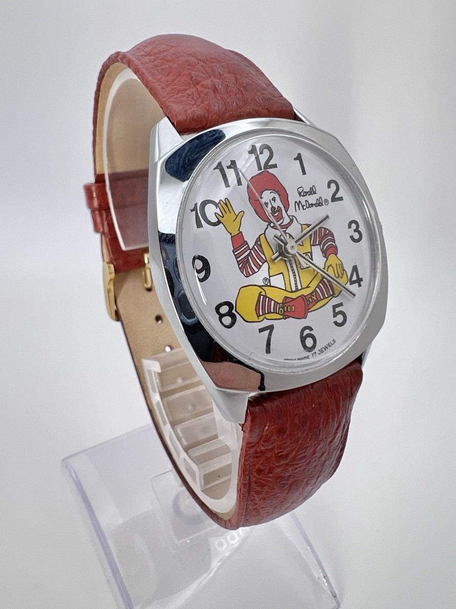 Vintage 1976 Ronald McDonald Mechanical Men's Watch America