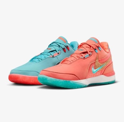 Nike LeBron NXXT Gen AMPD Mens Miami Mineral Blue Wild Mango