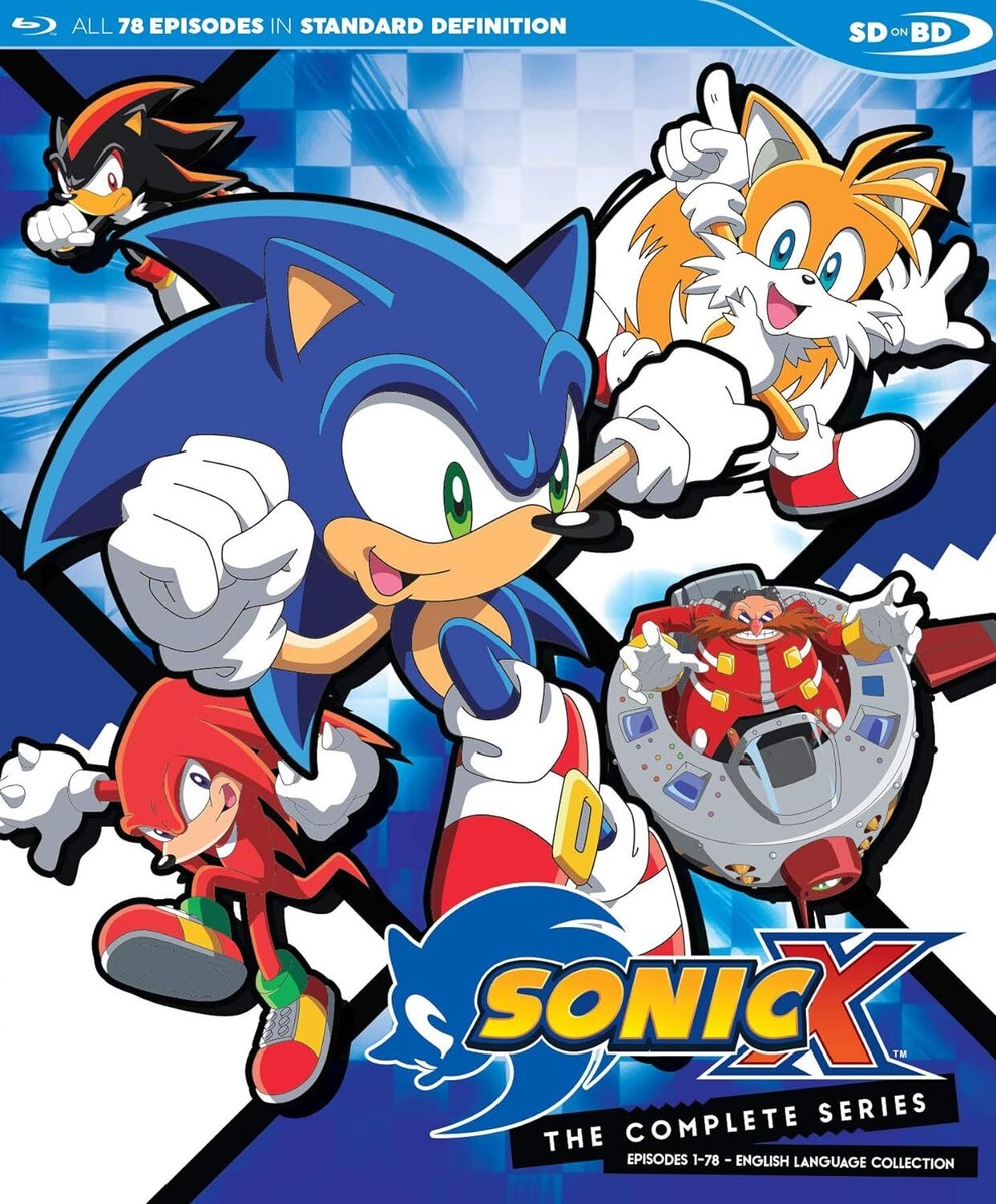Sonic X Complete English Dubbed Series Sdbd [Blu-ray] 875707770095