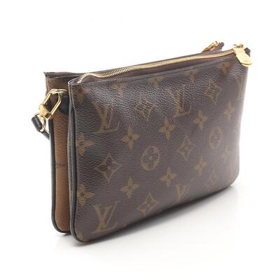 LOUIS VUITTON Pochette double zip Shoulder crossbody Bag M69203