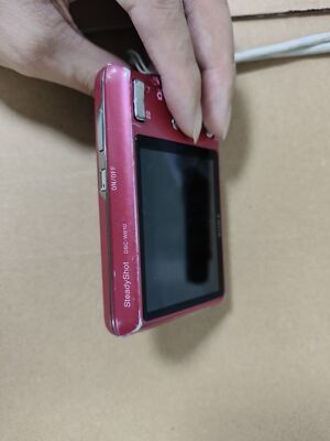 SONY Digital Camera DSC-W610 Pink Cyber Shot 4.0x Optical Zoom w